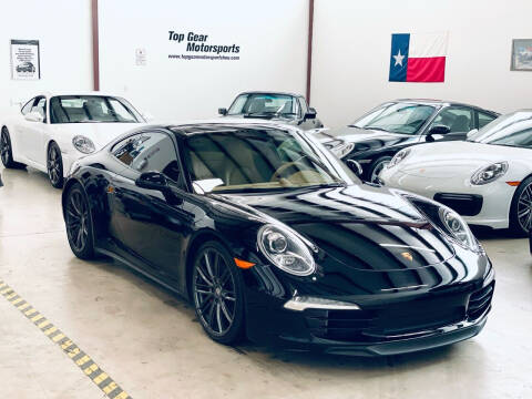 2013 Porsche 911 for sale at Top Gear Motorsports LLC in Houston TX