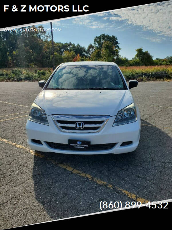 2007 Honda Odyssey for sale at F & Z MOTORS LLC in Waterbury CT