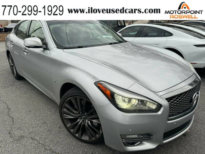 2016 Infiniti Q70 for sale at Motorpoint Roswell in Roswell GA
