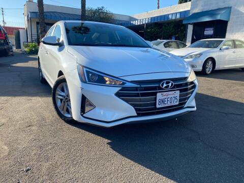 2020 Hyundai Elantra for sale at ARNO Cars Inc in North Hills CA