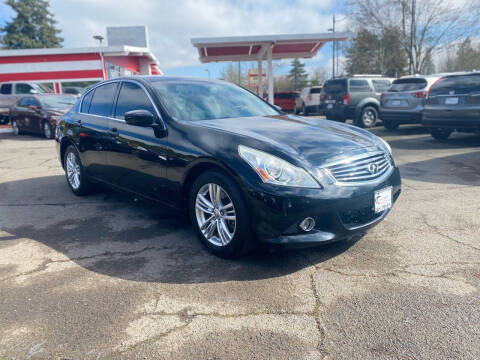 2013 Infiniti G37 Sedan for sale at Universal Auto Sales in Salem OR