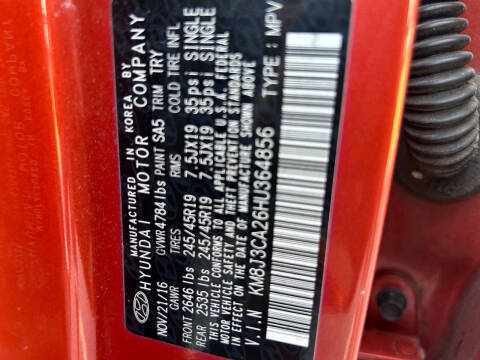 2017 Hyundai Tucson Sport