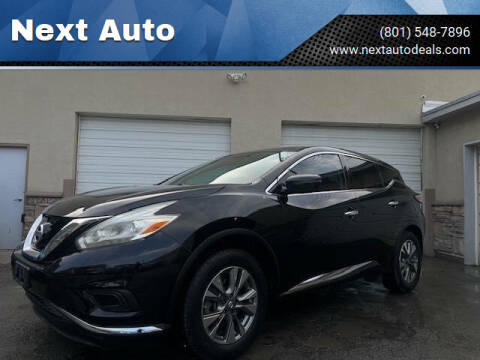 2016 Nissan Murano for sale at Next Auto in Salt Lake City UT