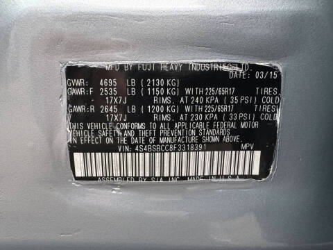 2015 Subaru Outback 2.5i Premium