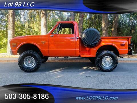 1968 Chevrolet C/K 1500 Series for sale at LOT 99 LLC in Milwaukie OR