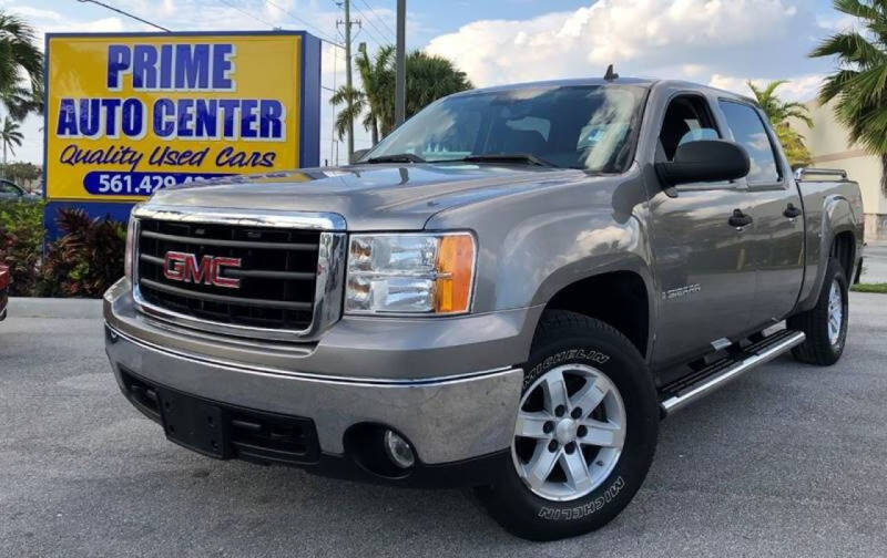 2007 GMC Sierra 1500 for sale at PRIME AUTO CENTER in Palm Springs FL