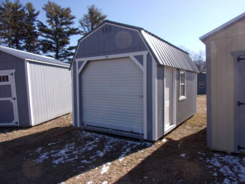  10 x 16 lofted barn w/garage pkg for sale at Extra Sharp Autos in Montello WI