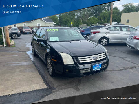 2009 Ford Fusion for sale at DISCOVER AUTO SALES in Racine WI