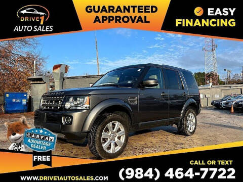 2014 Land Rover LR4 for sale at Drive 1 Auto Sales in Wake Forest NC