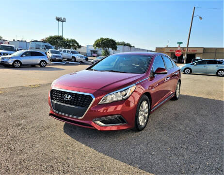 2017 Hyundai Sonata Hybrid for sale at Image Auto Sales in Dallas TX