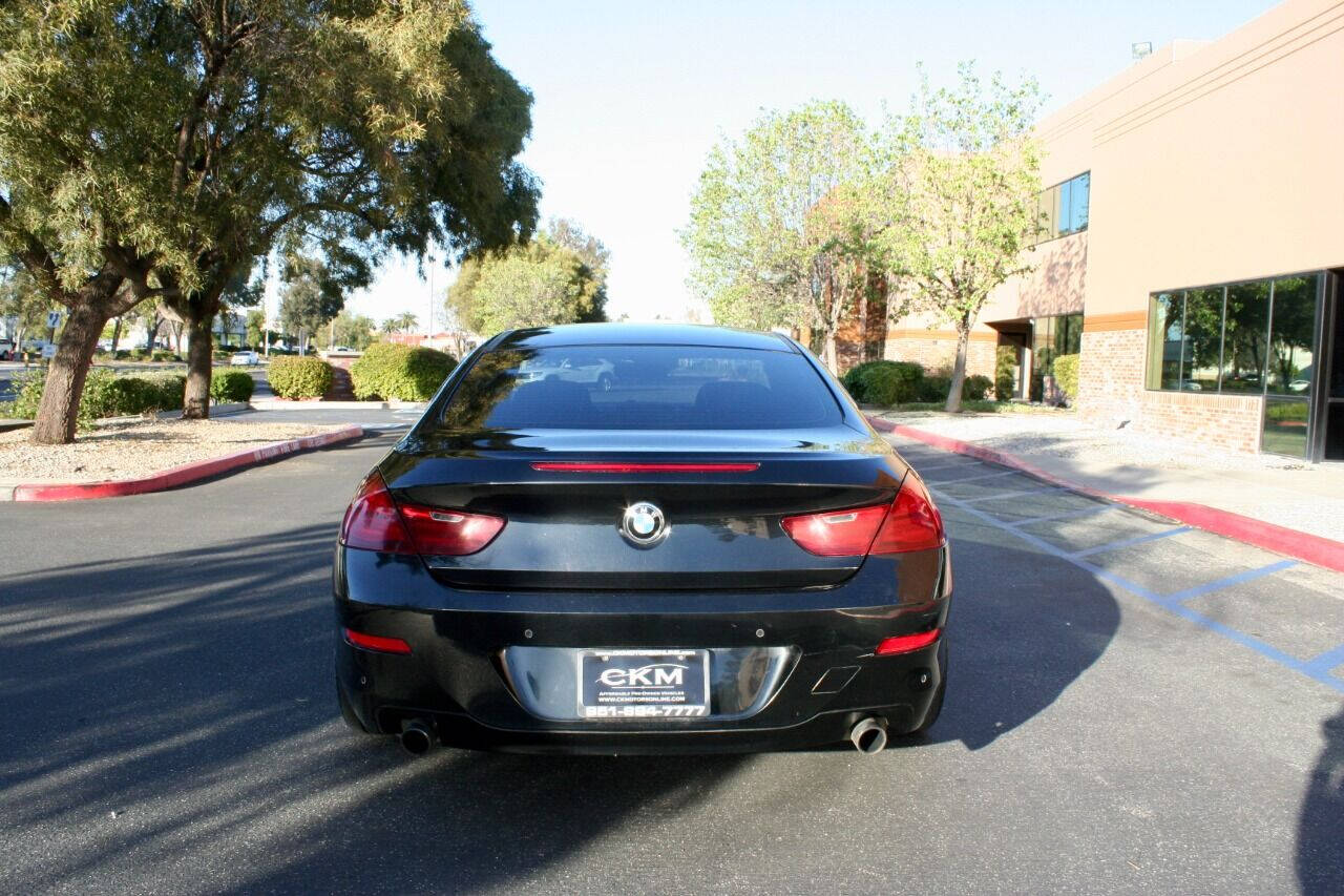 2013 BMW 6 Series for sale at CK Motors in Murrieta, CA