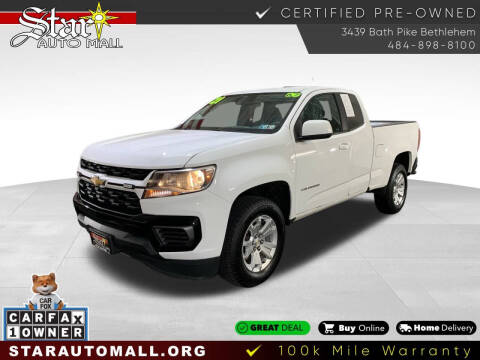 2021 Chevrolet Colorado for sale at STAR AUTO MALL 512 in Bethlehem PA