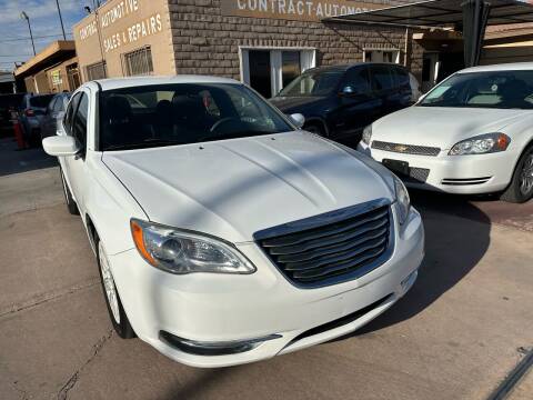 2012 Chrysler 200 for sale at CONTRACT AUTOMOTIVE in Las Vegas NV