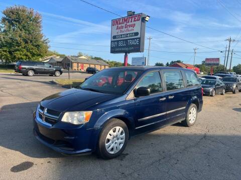 2014 Dodge Grand Caravan for sale at Unlimited Auto Group in West Chester OH