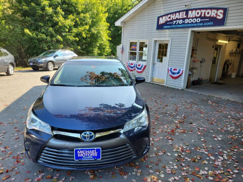 2016 Toyota Camry Hybrid for sale at MICHAEL MOTORS in Farmington ME