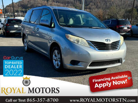 2011 Toyota Sienna for sale at ROYAL MOTORS LLC in Knoxville TN