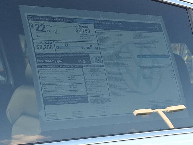 2026 Volkswagen Atlas Cross Sport SEL 4Motion