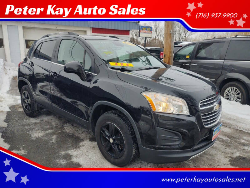 2015 Chevrolet Trax for sale at Peter Kay Auto Sales in Alden NY