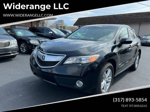 2013 Acura RDX for sale at Widerange LLC in Greenwood IN