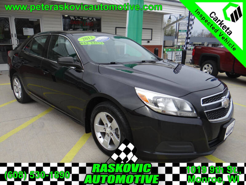 2013 Chevrolet Malibu for sale at RASKOVIC AUTOMOTIVE GROUP in Monroe WI