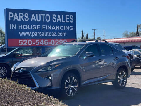 2016 Lexus RX 350 for sale at PARS AUTO SALES in Tucson AZ