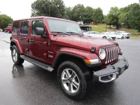 2021 Jeep Wrangler Unlimited for sale at Specialty Car Company in North Wilkesboro NC