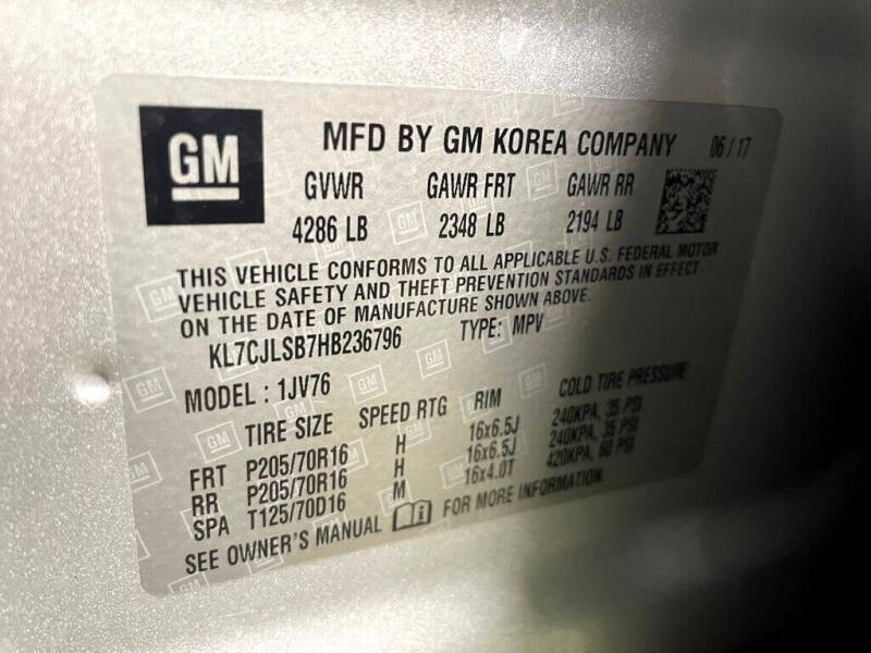 2017 Chevrolet Trax LT