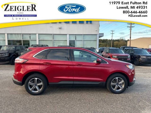 2021 Ford Edge for sale at Harold Zeigler Ford in Plainwell MI