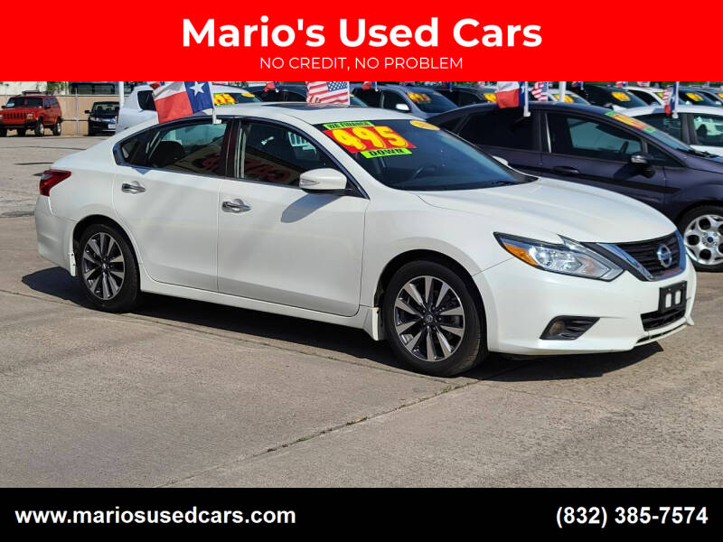 2017 Nissan Altima for sale at Mario's Used Cars in Houston TX