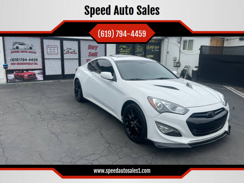 2013 Hyundai Genesis Coupe for sale at Speed Auto Sales in El Cajon CA