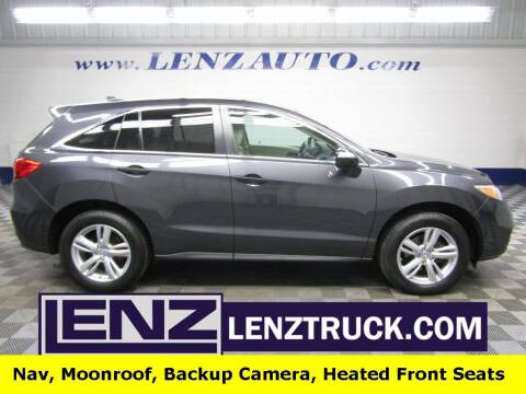 2014 Acura RDX for sale at LENZ TRUCK CENTER in Fond Du Lac WI