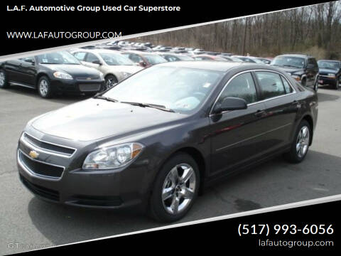 2012 Chevrolet Malibu for sale at L.A.F. Automotive Group Used Car Superstore in Lansing MI
