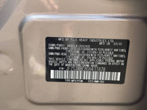 2016 Subaru Forester 2.5i