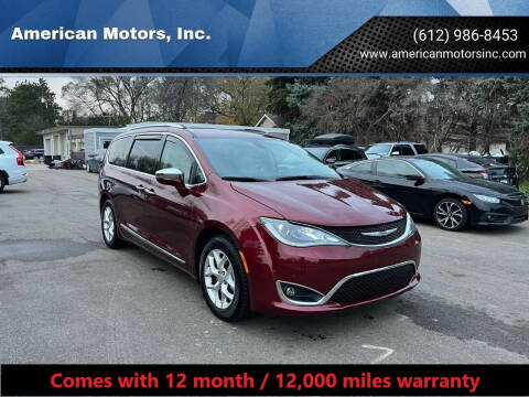 2020 Chrysler Pacifica for sale at American Motors, Inc. in Farmington MN