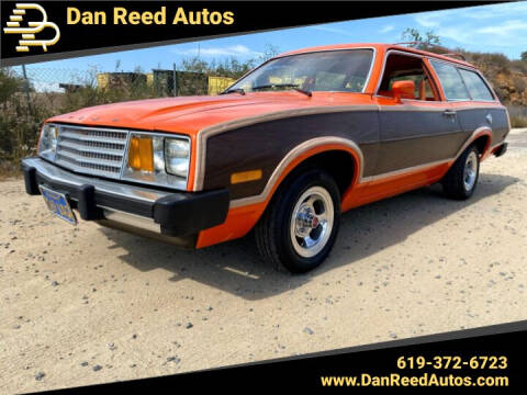 1979 Ford Pinto for sale at Dan Reed Autos in Escondido CA
