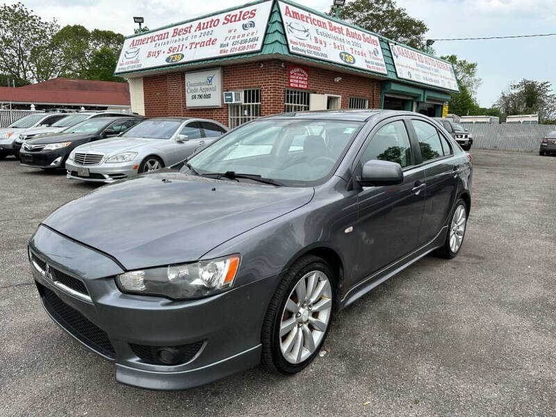 2010 Mitsubishi Lancer Sportback for sale at American Best Auto Sales in Uniondale NY