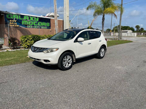 2012 Nissan Murano for sale at Galaxy Motors Inc in Melbourne FL