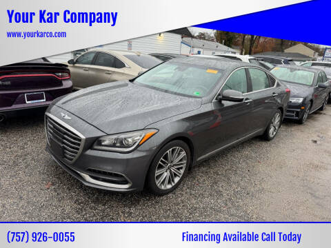 2018 Genesis G80 3.8
