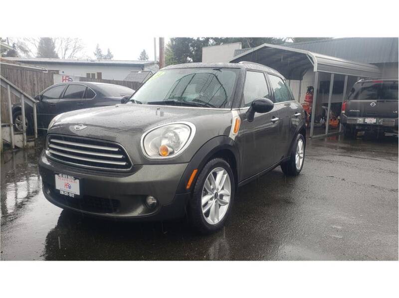 2014 MINI Countryman for sale at H5 AUTO SALES INC in Federal Way WA