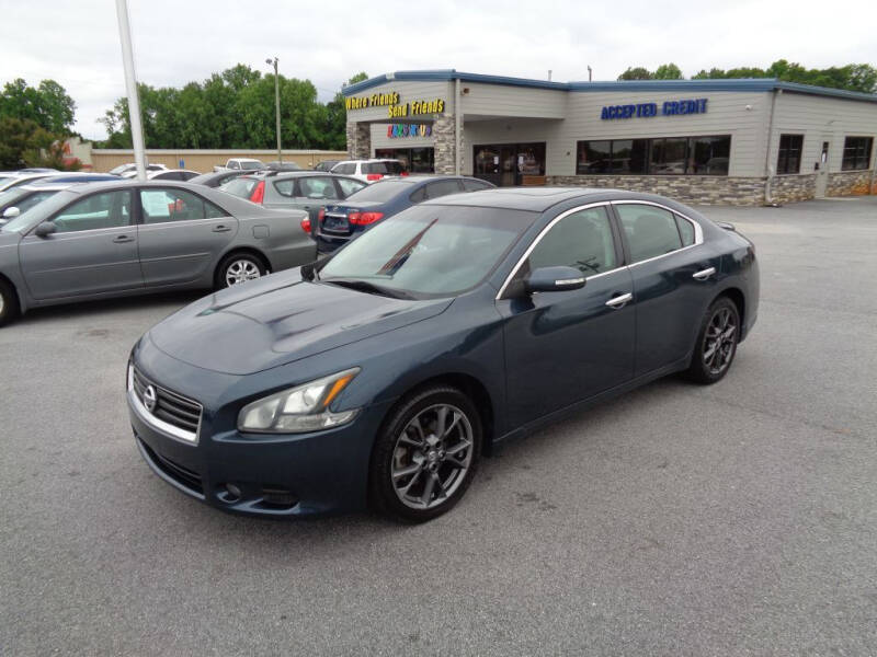 2012 Nissan Maxima for sale at KARS R US of Spartanburg LLC in Spartanburg SC