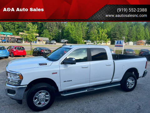 2022 RAM 2500 for sale at A&A Auto Sales in Fuquay Varina NC