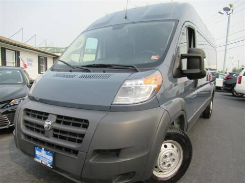 2018 RAM ProMaster for sale at Kargar Motors of Manassas in Manassas VA
