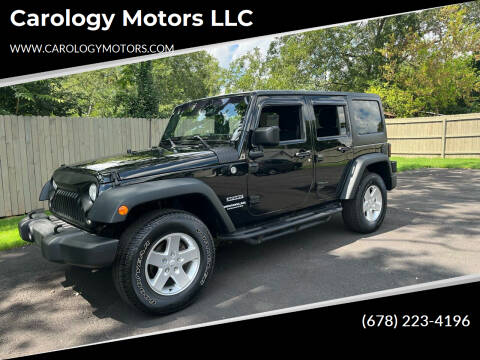 2015 Jeep Wrangler Unlimited for sale at Carology Motors LLC in Marietta GA