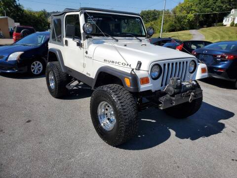 2001 Jeep Wrangler for sale at DISCOUNT AUTO SALES in Johnson City TN