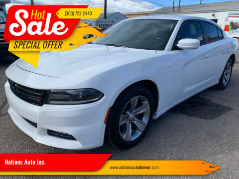 2016 Dodge Charger for sale at Nations Auto Inc. in Denver CO