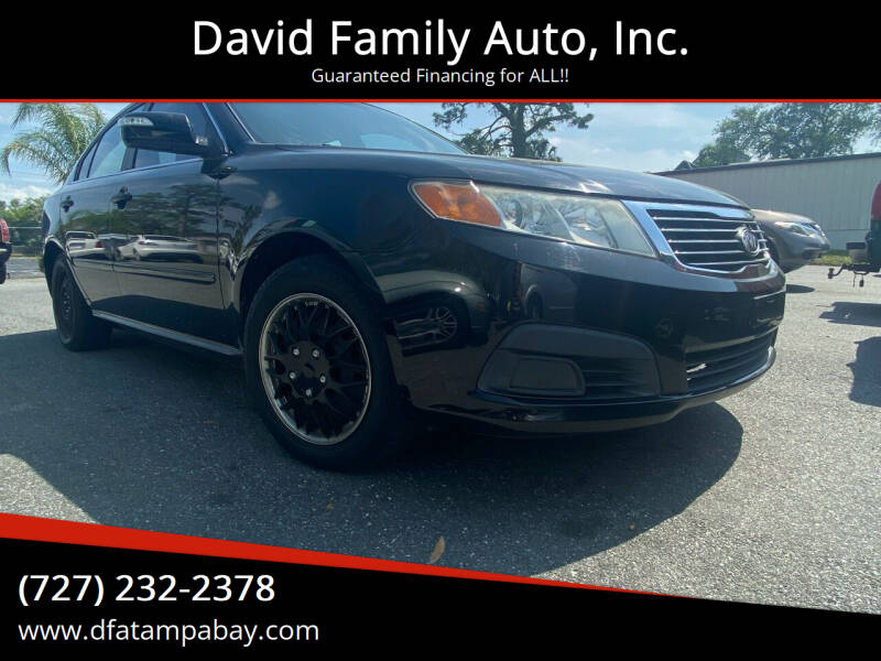 2010 Kia Optima for sale at David Family Auto, Inc. in New Port Richey FL