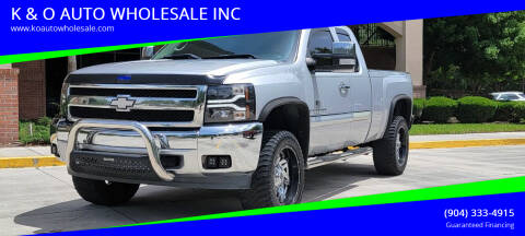 2013 Chevrolet Silverado 1500 for sale at K & O AUTO WHOLESALE INC in Jacksonville FL