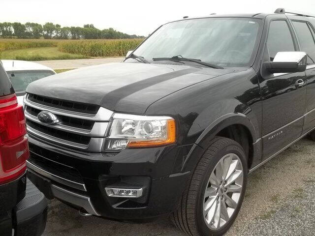 Black 2017 Ford Expedition EL Platinum 4x4 Platinum 4dr SUV 2