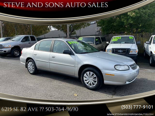 2005 Chevrolet Classic for sale at steve and sons auto sales - Steve & Sons Auto Sales 2 in Portland OR