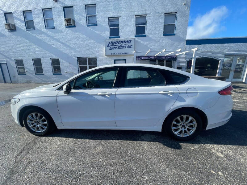 2017 Ford Fusion for sale at Lightning Auto Sales in Springfield IL